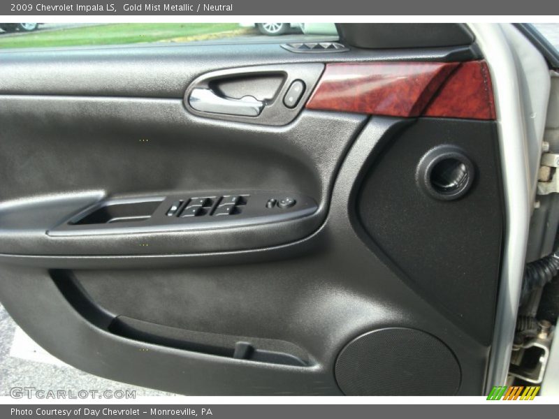 Gold Mist Metallic / Neutral 2009 Chevrolet Impala LS