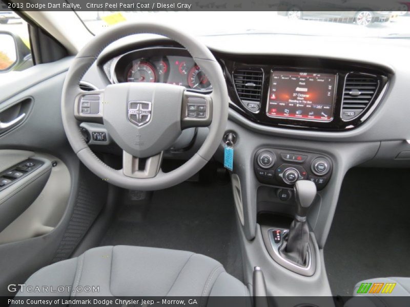 Dashboard of 2013 Dart Rallye