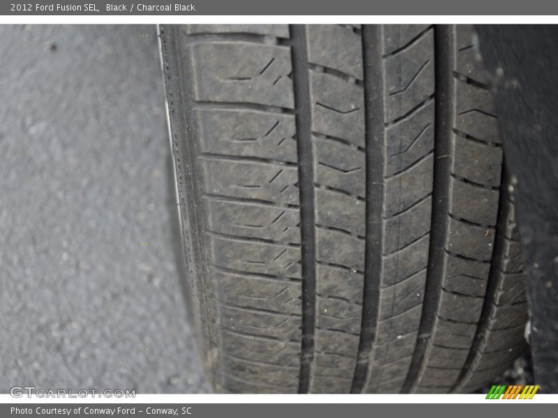 Black / Charcoal Black 2012 Ford Fusion SEL