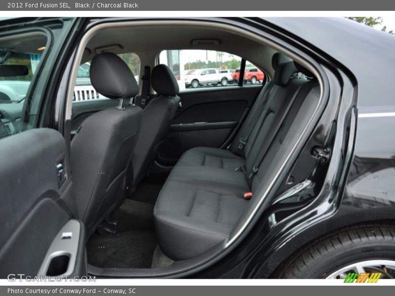 Black / Charcoal Black 2012 Ford Fusion SEL