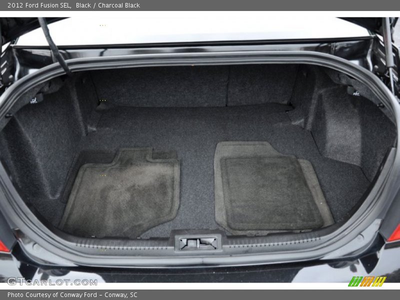 Black / Charcoal Black 2012 Ford Fusion SEL
