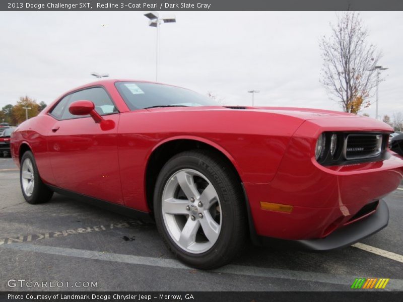 Redline 3-Coat Pearl / Dark Slate Gray 2013 Dodge Challenger SXT