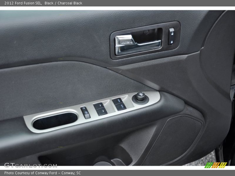 Black / Charcoal Black 2012 Ford Fusion SEL
