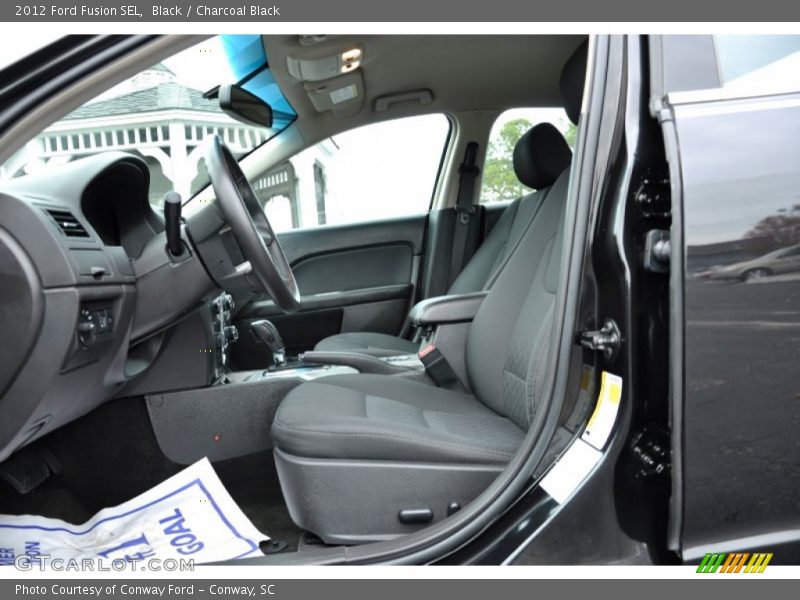 Black / Charcoal Black 2012 Ford Fusion SEL