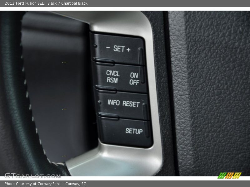 Black / Charcoal Black 2012 Ford Fusion SEL