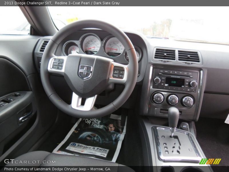 Redline 3-Coat Pearl / Dark Slate Gray 2013 Dodge Challenger SXT