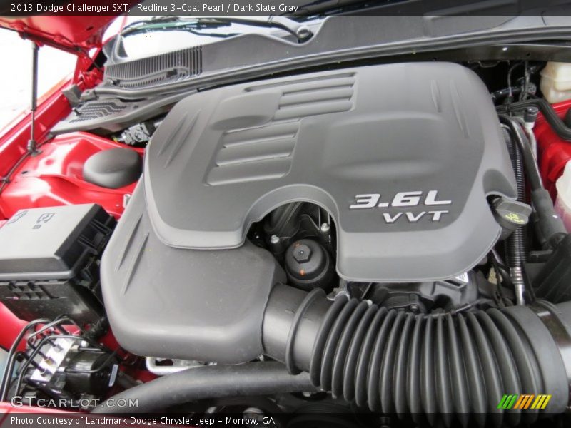 Redline 3-Coat Pearl / Dark Slate Gray 2013 Dodge Challenger SXT