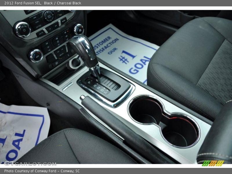 Black / Charcoal Black 2012 Ford Fusion SEL