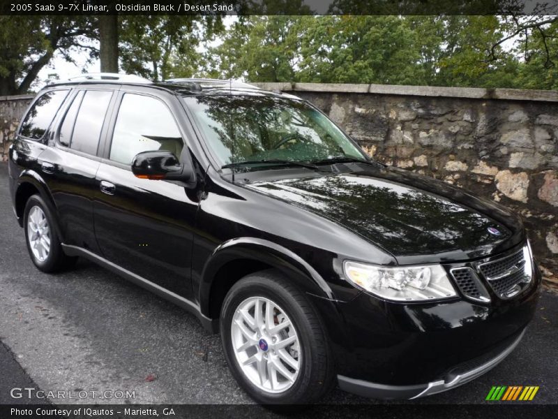 Obsidian Black / Desert Sand 2005 Saab 9-7X Linear