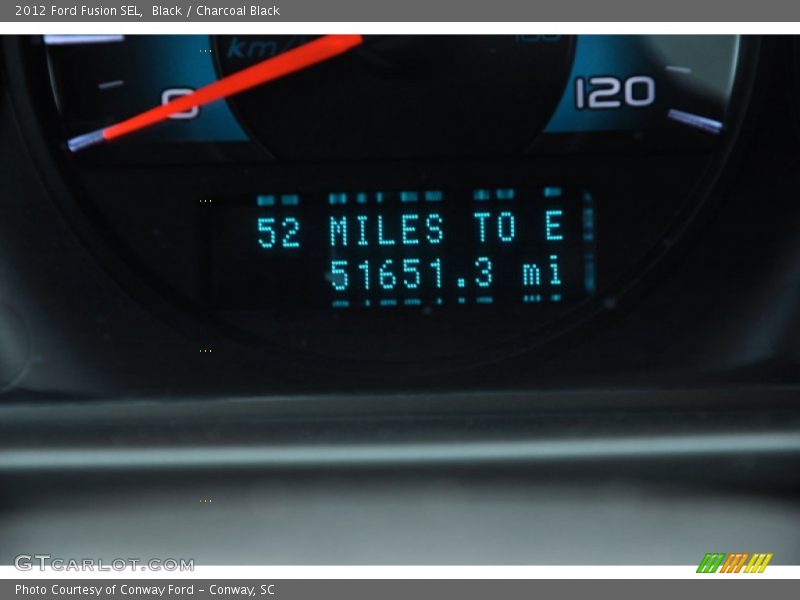 Black / Charcoal Black 2012 Ford Fusion SEL