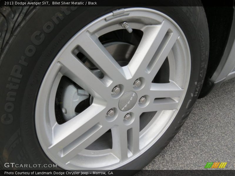 Billet Silver Metallic / Black 2013 Dodge Avenger SXT