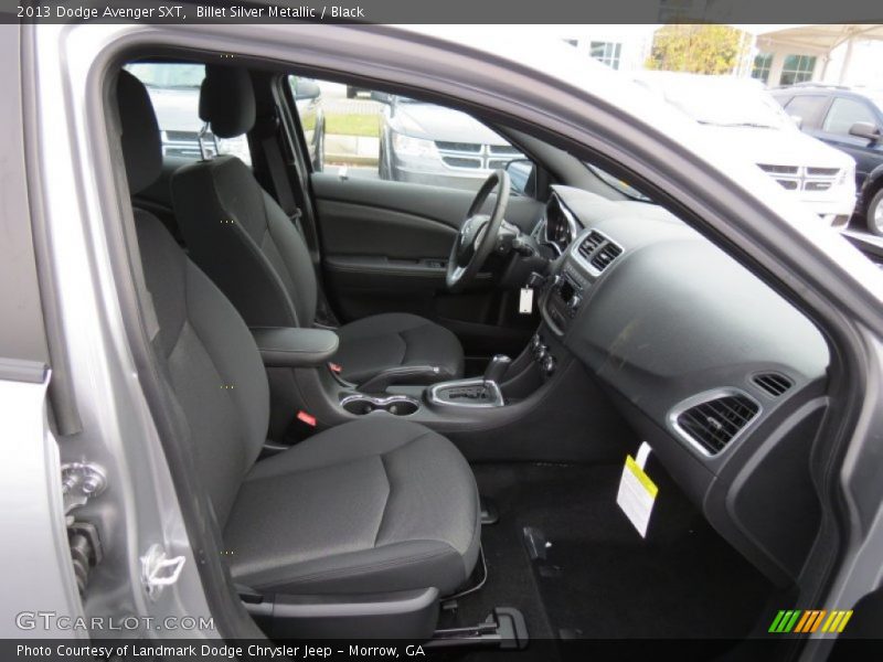 Billet Silver Metallic / Black 2013 Dodge Avenger SXT