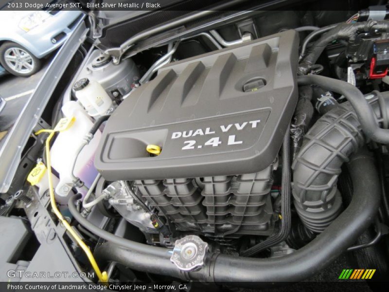 Billet Silver Metallic / Black 2013 Dodge Avenger SXT