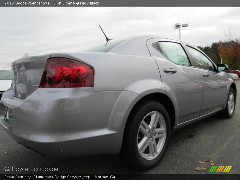Billet Silver Metallic / Black 2013 Dodge Avenger SXT