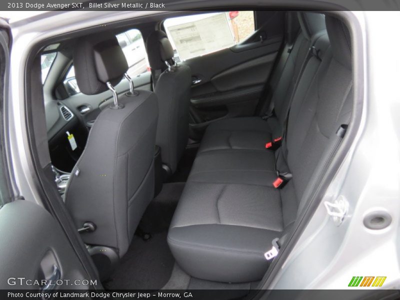 Billet Silver Metallic / Black 2013 Dodge Avenger SXT