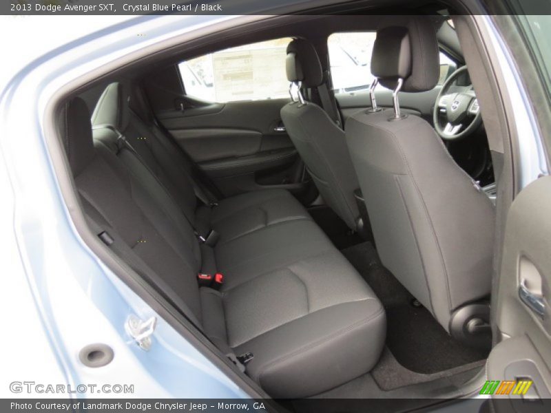 Rear Seat of 2013 Avenger SXT