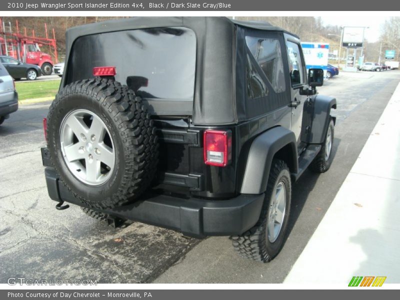 Black / Dark Slate Gray/Blue 2010 Jeep Wrangler Sport Islander Edition 4x4
