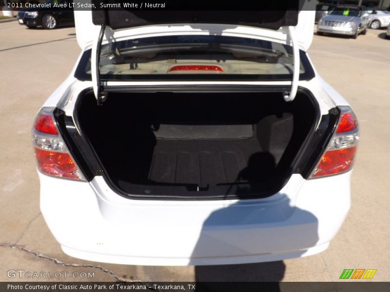 Summit White / Neutral 2011 Chevrolet Aveo LT Sedan