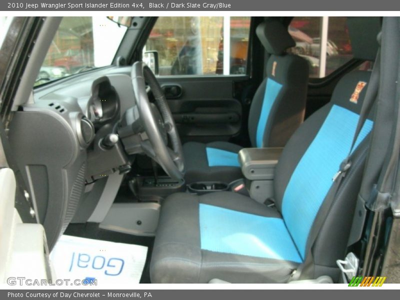 Black / Dark Slate Gray/Blue 2010 Jeep Wrangler Sport Islander Edition 4x4