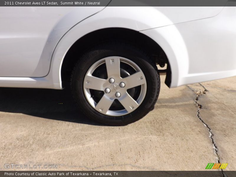 Summit White / Neutral 2011 Chevrolet Aveo LT Sedan
