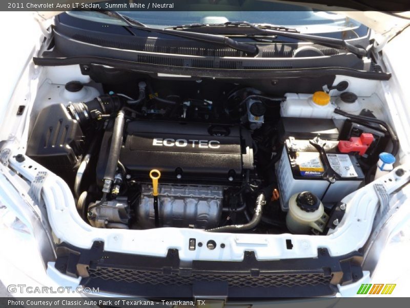 Summit White / Neutral 2011 Chevrolet Aveo LT Sedan