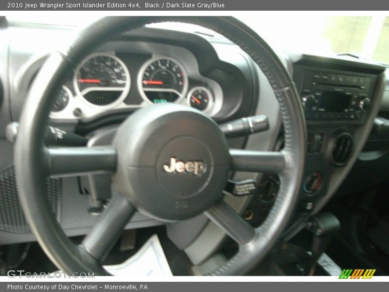 Black / Dark Slate Gray/Blue 2010 Jeep Wrangler Sport Islander Edition 4x4