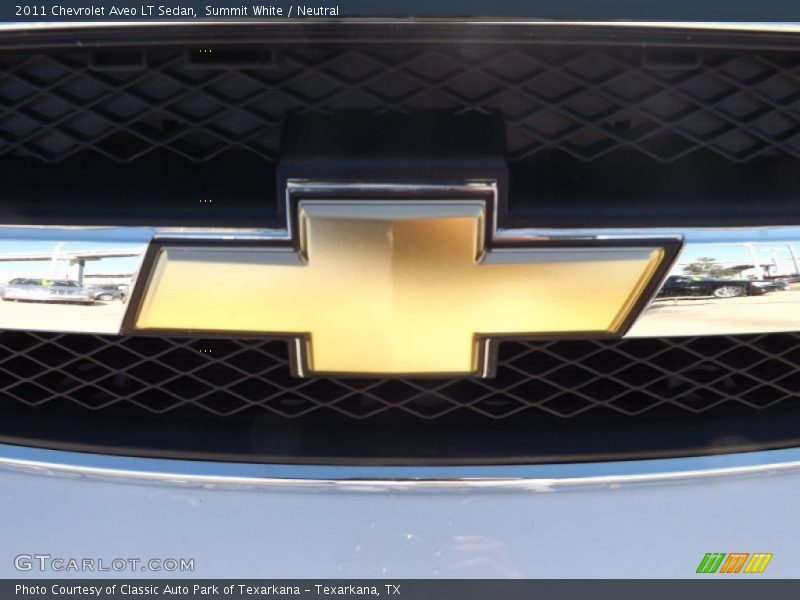 Summit White / Neutral 2011 Chevrolet Aveo LT Sedan