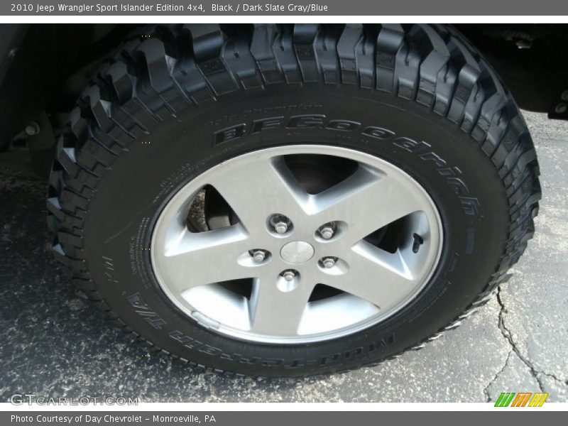 Black / Dark Slate Gray/Blue 2010 Jeep Wrangler Sport Islander Edition 4x4