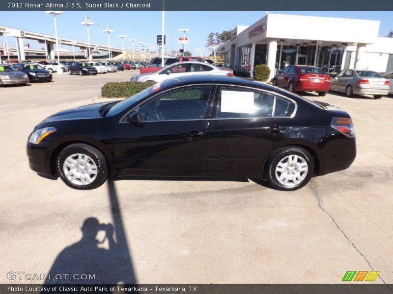 Super Black / Charcoal 2012 Nissan Altima 2.5 S