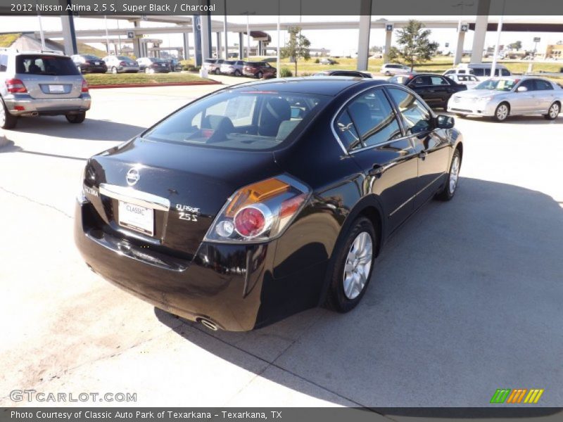 Super Black / Charcoal 2012 Nissan Altima 2.5 S