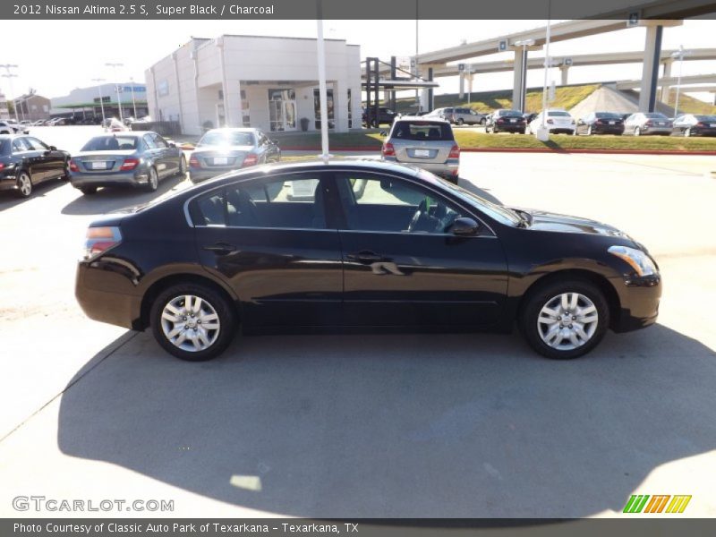 Super Black / Charcoal 2012 Nissan Altima 2.5 S