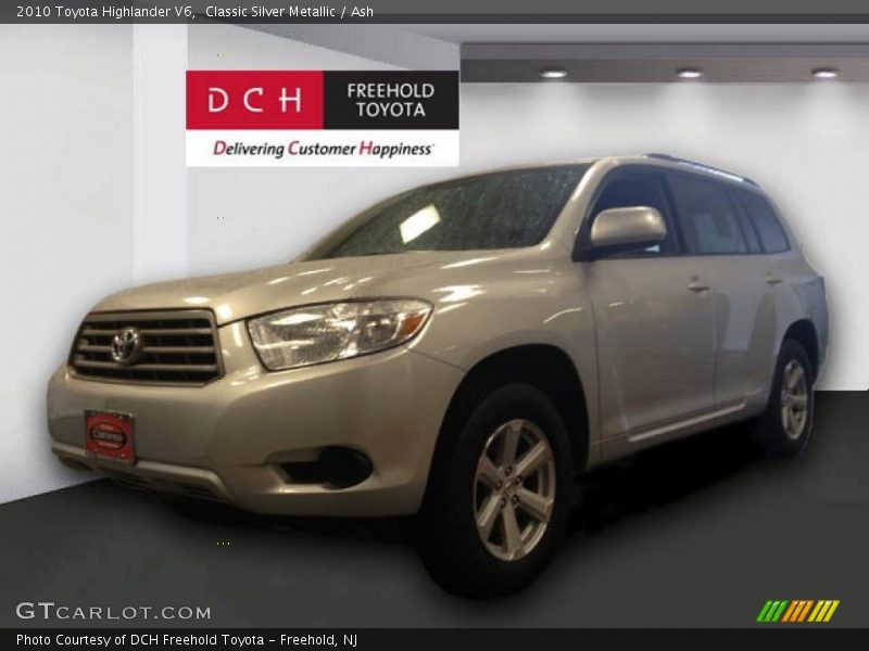 Classic Silver Metallic / Ash 2010 Toyota Highlander V6