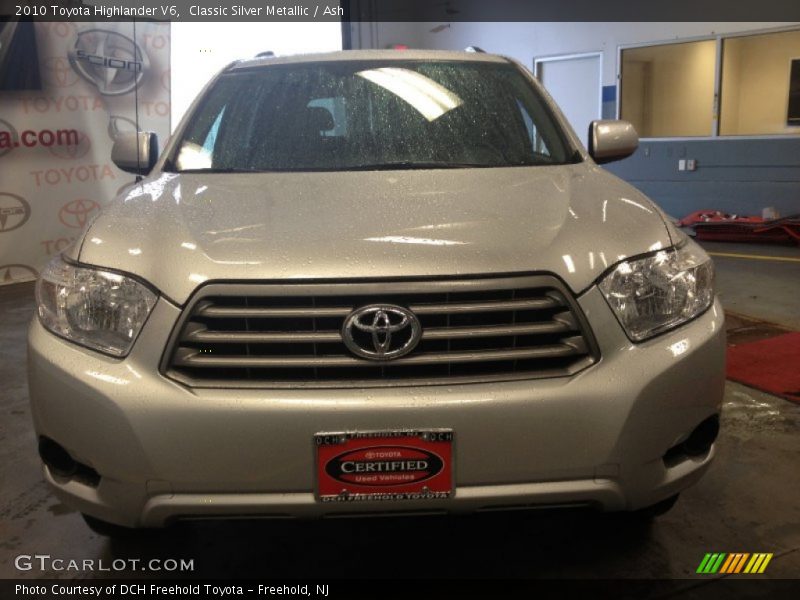 Classic Silver Metallic / Ash 2010 Toyota Highlander V6
