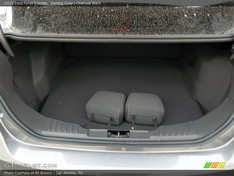 Sterling Gray / Charcoal Black 2013 Ford Focus S Sedan