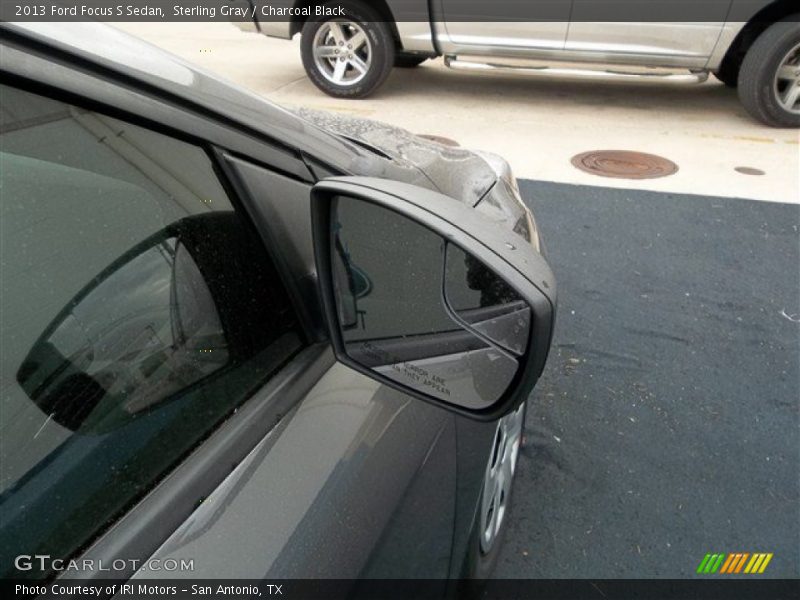 Sterling Gray / Charcoal Black 2013 Ford Focus S Sedan