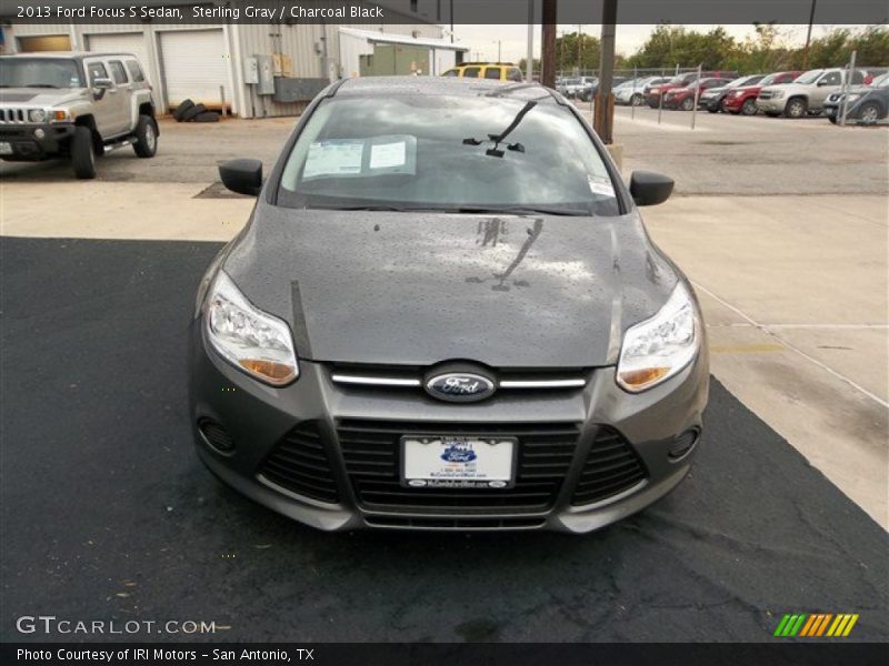 Sterling Gray / Charcoal Black 2013 Ford Focus S Sedan