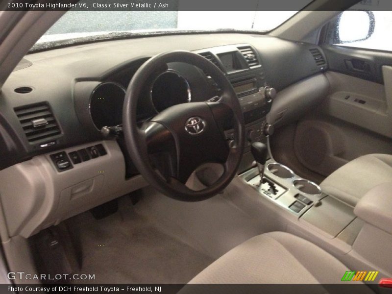 Classic Silver Metallic / Ash 2010 Toyota Highlander V6