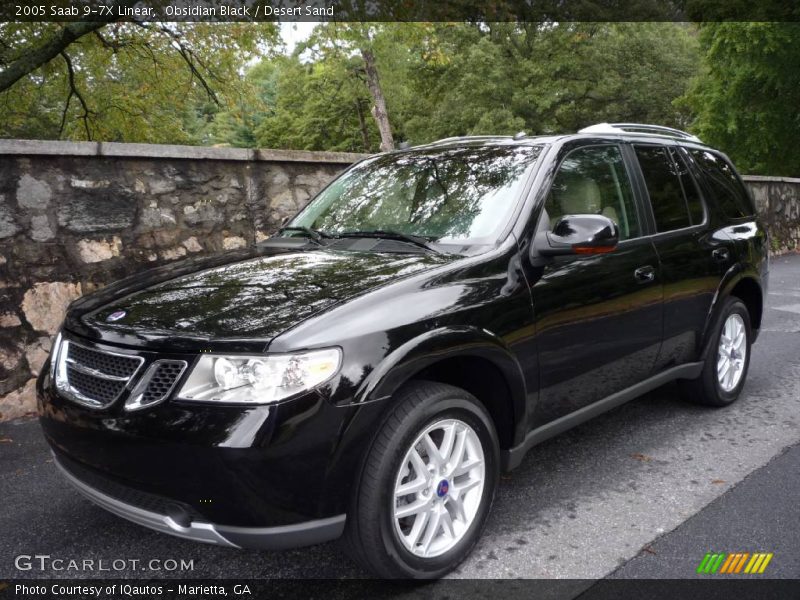 Obsidian Black / Desert Sand 2005 Saab 9-7X Linear