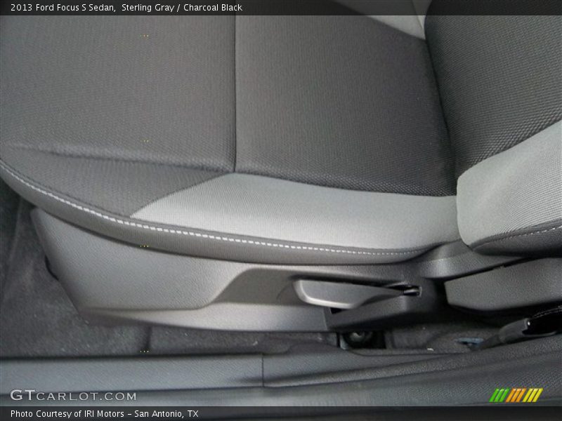 Sterling Gray / Charcoal Black 2013 Ford Focus S Sedan