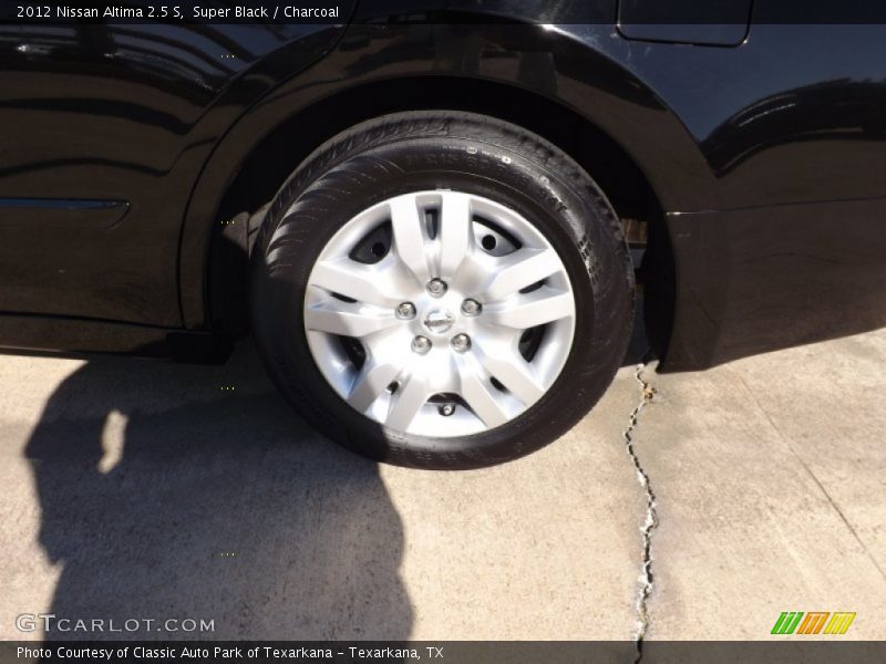 Super Black / Charcoal 2012 Nissan Altima 2.5 S