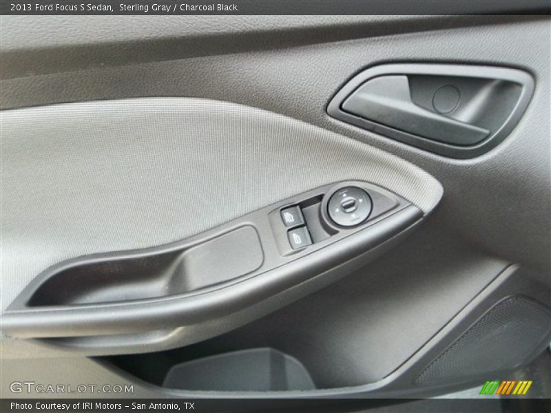 Sterling Gray / Charcoal Black 2013 Ford Focus S Sedan