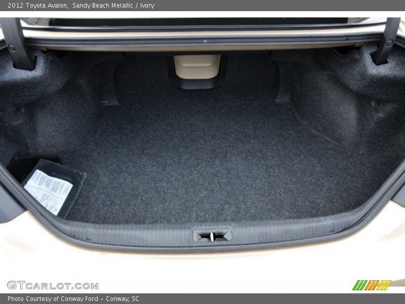 Sandy Beach Metallic / Ivory 2012 Toyota Avalon