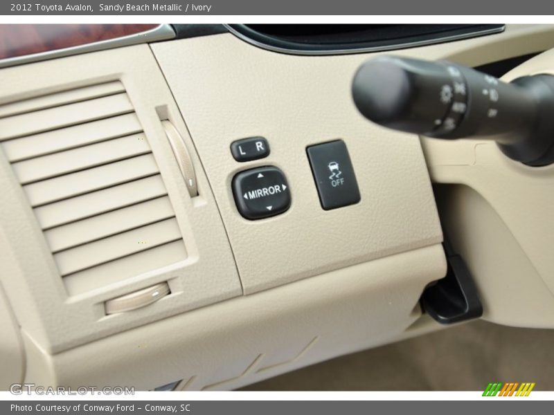 Sandy Beach Metallic / Ivory 2012 Toyota Avalon