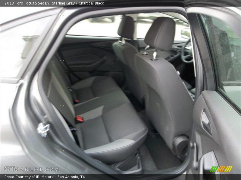 Sterling Gray / Charcoal Black 2013 Ford Focus S Sedan