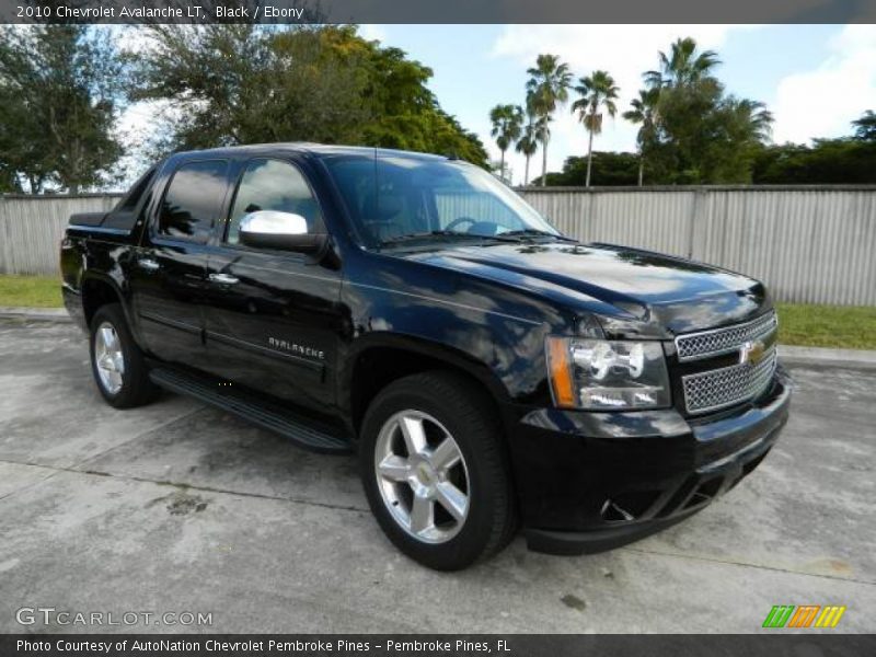 Black / Ebony 2010 Chevrolet Avalanche LT