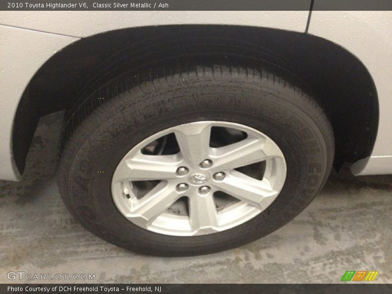 Classic Silver Metallic / Ash 2010 Toyota Highlander V6