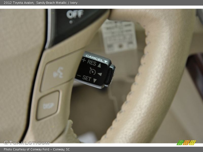 Sandy Beach Metallic / Ivory 2012 Toyota Avalon