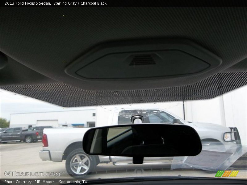 Sterling Gray / Charcoal Black 2013 Ford Focus S Sedan