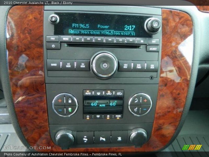 Controls of 2010 Avalanche LT