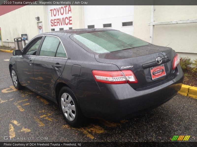 Magnetic Gray Metallic / Ash Gray 2010 Toyota Camry LE